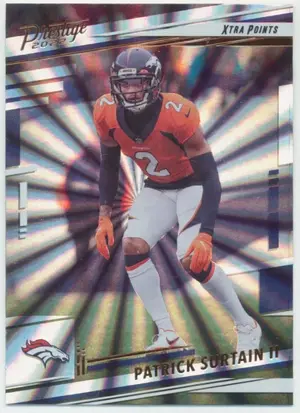 2022 Prestige - Patrick Surtain II #93 Xtra Points Sunburst Parallel