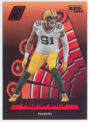 2022 Zenith - Preston Smith #48 Red Zone Parallel