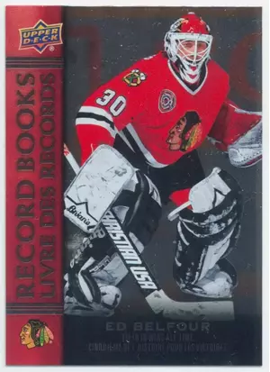 2023 TIM HORTONS LEGENDS - ED BELFOUR #RB-8 RECORD BOOKS