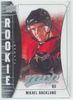 2009-10 MVP - MIKAEL BACKLUND #313 ROOKIE