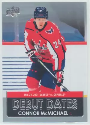 2021-22 UPPER DECK - CONNOR McMICHAEL #DD-11 DEBUT DATES