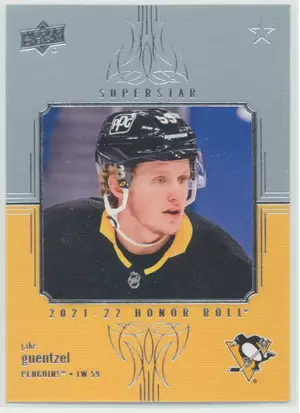 2021-22 UPPER DECK - JAKE GUENTZEL #HR-24 HONOR ROLL