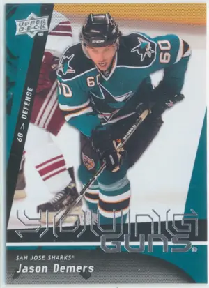 2009-10 UPPER DECK - JASON DEMERS #215 YOUNG GUNS