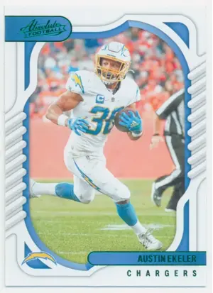 2022 Absolute - Austin Ekeler #88 Green Parallel