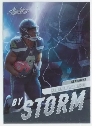 2022 Absolute - Kenneth Walker III #BST-14 By Storm