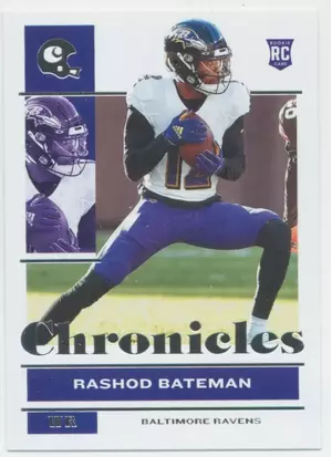 2021 Chronicles - Rashod Bateman #8 RC