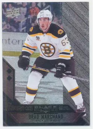 2014-15 BLACK DIAMOND - BRAD MARCHAND #130 DOUBLE DIAMOND