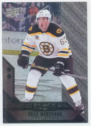 2014-15 BLACK DIAMOND - BRAD MARCHAND #130 DOUBLE DIAMOND