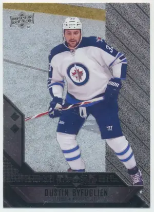 2014-15 BLACK DIAMOND - DUSTIN BYFUGLIEN #142 DOUBLE DIAMOND