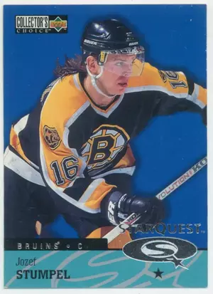 1997-98 COLLECTOR'S CHOICE - JOZEF STUMPEL #SQ17 STARQUEST