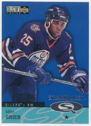 1997-98 COLLECTOR'S CHOICE - MIKE GRIER #SQ24 STARQUEST