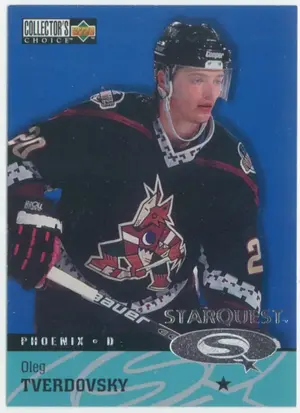1997-98 COLLECTOR'S CHOICE - OLEG TVERDOVSKY #SQ28 STARQUEST