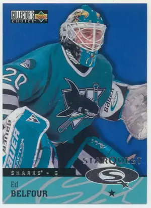 1997-98 COLLECTOR'S CHOICE - ED BELFOUR #SQ36 STARQUEST