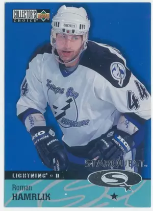 1997-98 COLLECTOR'S CHOICE - ROMAN HAMRLIK #SQ44 STARQUEST⚠️