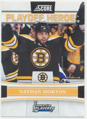 2011-12 SCORE - NATHAN HORTON #5 PLAYOFF HEROES