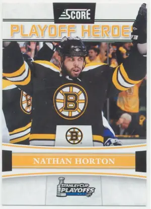 2011-12 SCORE - NATHAN HORTON #5 PLAYOFF HEROES