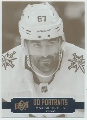 2021-22 UPPER DECK - MAX PACIORETTY #P-2 UD PORTRAITS