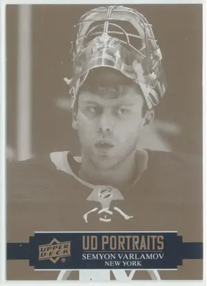 2021-22 UPPER DECK - SEMYON VARLAMOV #P-3 UD PORTRAITS