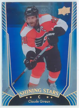 2016-17 UPPER DECK - CLAUDE GIROUX #SS-22 SHINING STARS ROYAL BLUE