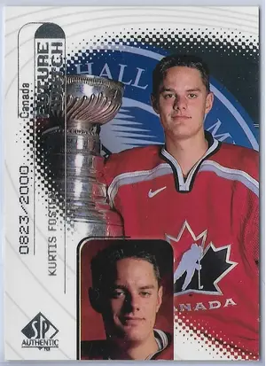 1998-99 SP Authentic (Future Watch) #116 Kurtis Foster RC (0823/2000)