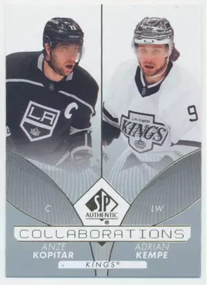 2022-23 SP AUTHENTIC - ANZE KOPITAR/ADRIAN KEMPE #C-19 COLLABORATIONS