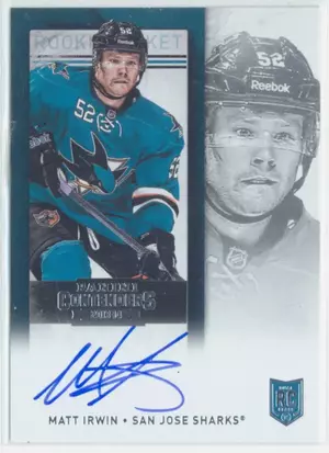 2013-14 PANINI CONTENDERS - MATT IRWIN #203 ROOKIE TICKET