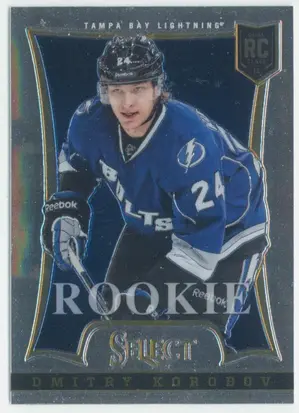 2013-14 PANINI SELECT UPDATE - DMITRY KOROBOV #374 ROOKIE