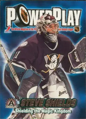 2001-02 ADRENALINE - STEVE SHIELDS #2 POWER PLAY