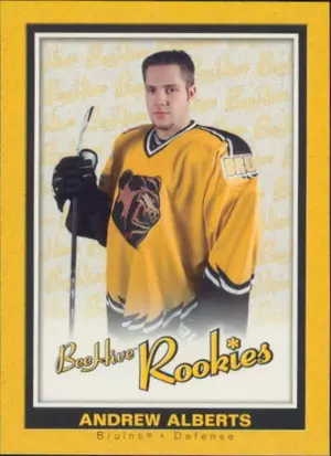 2005-06 BEEHIVE - ANDREW ALBERTS #143 ROOKIE
