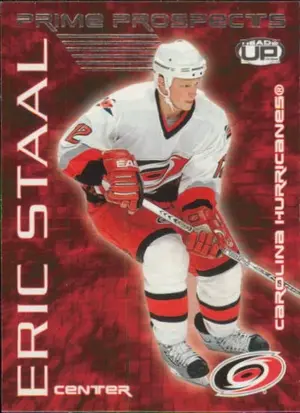 2003-04 HEADS UP - ERIC STAAL #5 PRIME PROSPECTS