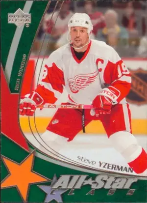 2003-04 UPPER DECK - STEVE YZERMAN #AS-9 ALL STAR CLASS