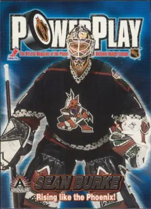 2001-02 ADRENALINE - SEAN BURKE #27 POWER PLAY