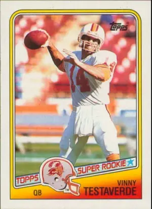 1988 Topps - Vinny Testaverde #352 Super Rookie