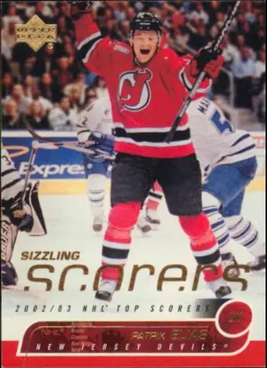 2002-03 UPPER DECK - PATRIK ELIAS #SS10 SIZZLING SCORERS