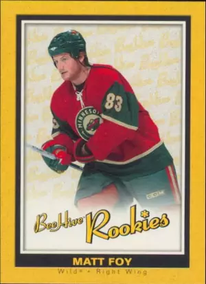 2005-06 BEEHIVE - MATT FOY #138 ROOKIE