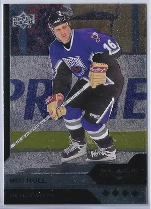 2013-14 Black Diamond (Quad Diamond) #203 Brett Hull