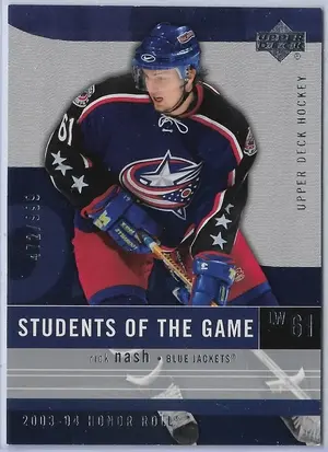 2003-04 Honor Roll (Students of the Game) #97 Rick Nash (472/999) *