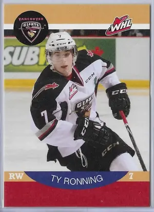 2014-15 Vancouver Giants Team Set #NNO Ty Ronning