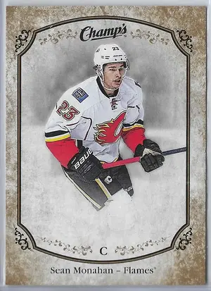 2015-16 Champ's Gold Front & Back #194 Sean Monahan