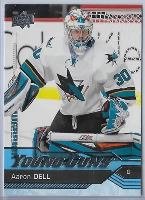 2016-17 Upper Deck #478 Aaron Dell RC (Young Guns)