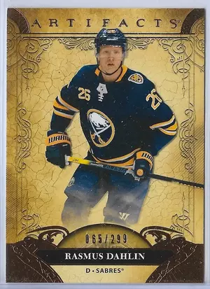 2020-21 Artifacts Copper #85 Rasmus Dahlin (065/299)