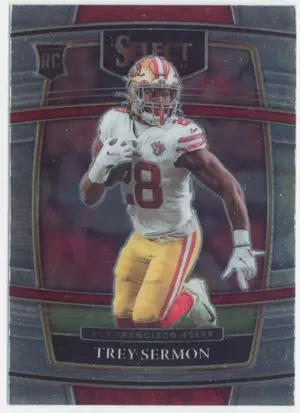 2021 Panini Select - Trey Sermon #68 Concourse RC
