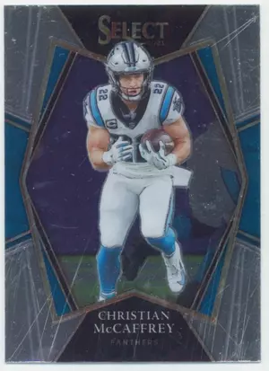 2021 Panini Select - Christian McCaffrey #107 Premier Level