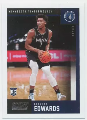 2020-21 Panini Chronicles - Anthony Edwards #607 Score RC