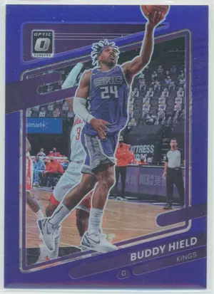 2021-22 Panini Donruss Optic - Buddy Hield #98 Purple Prizm Parallel