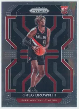2021-22 Panini Prizm - Greg Brown III #291 RC