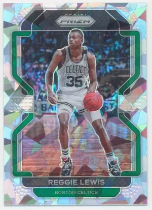 2021-22 Panini Prizm - Reggie Lewis #279 Ice Prizm Parallel