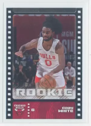 2019-20 Panini Sticker & Card Collection - Coby White #157 Album Sticker
