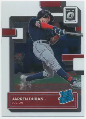 2022 Panini Donruss Optic - Jarren Duran #40 Rated Rookie