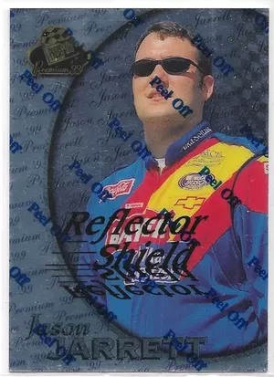 1999 Press Pass Premium Reflectors #54 Jason Jarrett (Checklist) (0841/1975)
